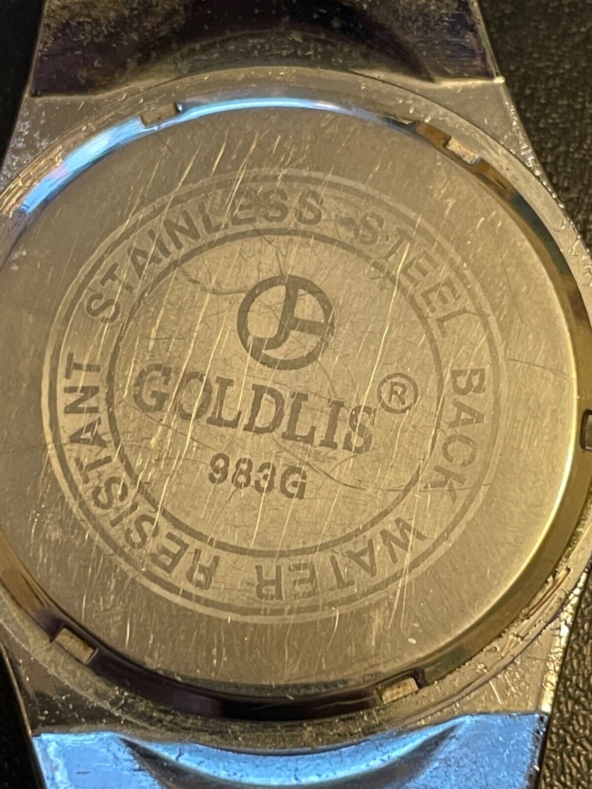 Goldlis stainless steel online back