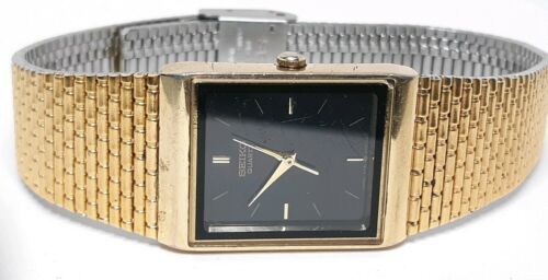 Vintage Mens Seiko Citizen Timex, Lot Of 3 RUNNING Square