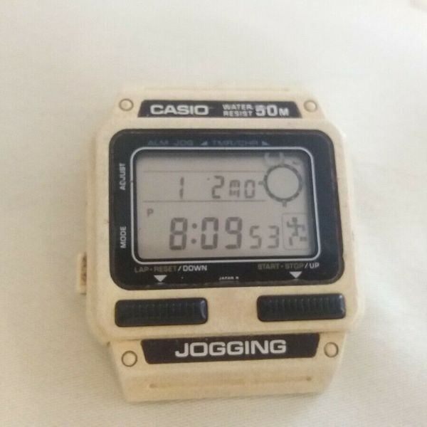 VINTAGE CASIO J51W Jogging Man wristwatch repair parts WatchCharts