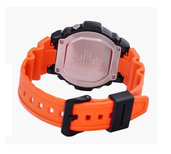 Montre discount casio orange