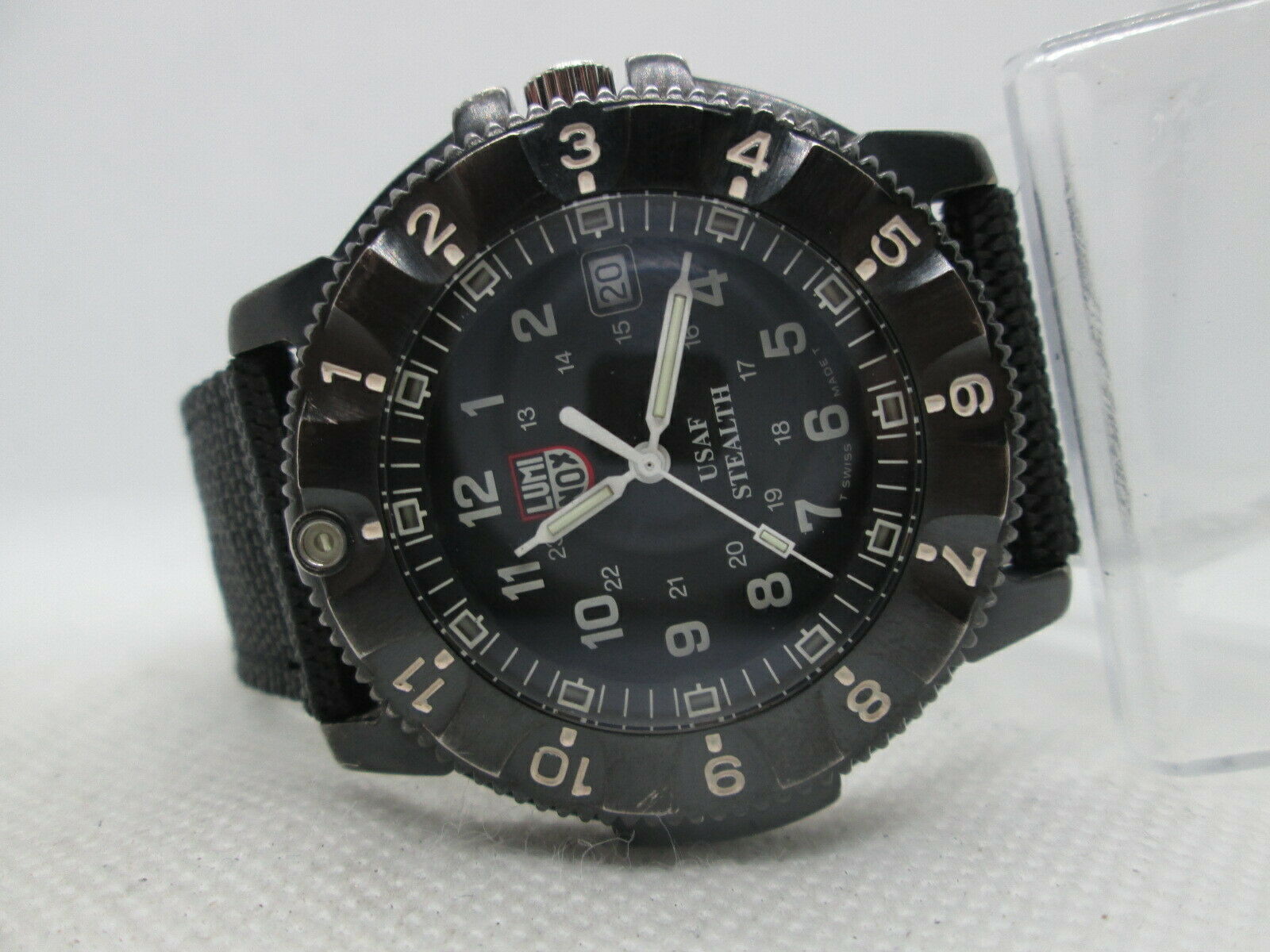 LUMINOX USAF STEALTH SERIES 3400 F117 NIGHTHAWK QUARTZ MENS
