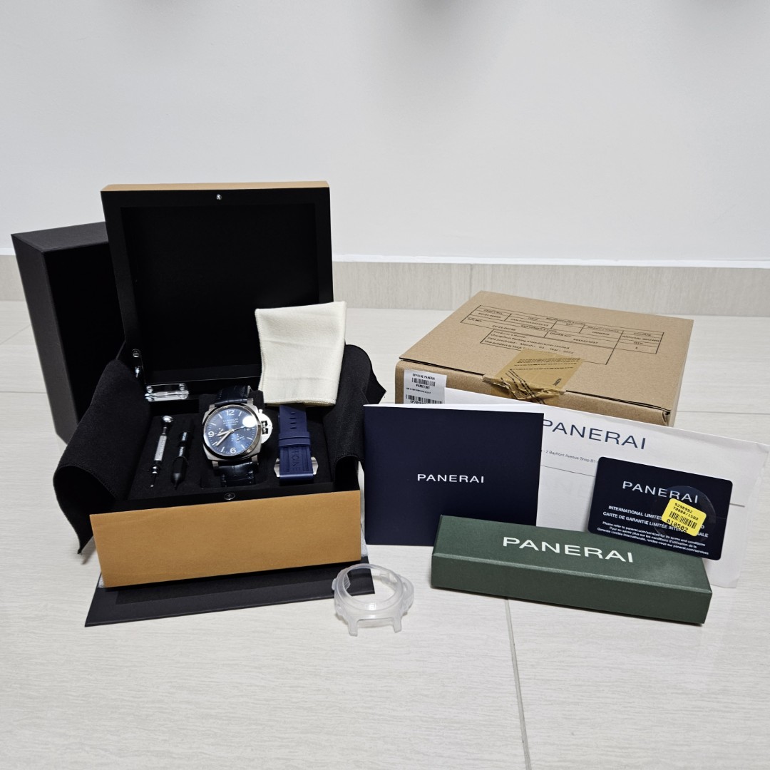 Auspicious serial number 888 Panerai Luminor Bitempo PAM01361