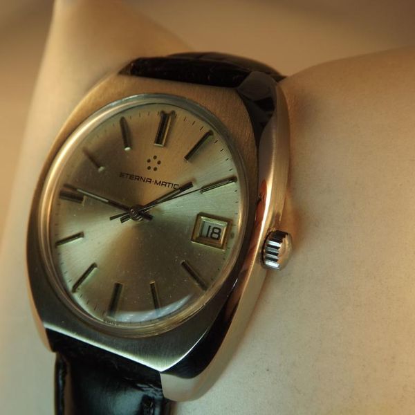 FS RARE VINTAGE ETERNA MATIC 633 1974 WITH ORIG HI BEAT ETA 2824 fs-rare-vintage-eterna-matic-633-1974-with-orig-hi-beat-eta-2824