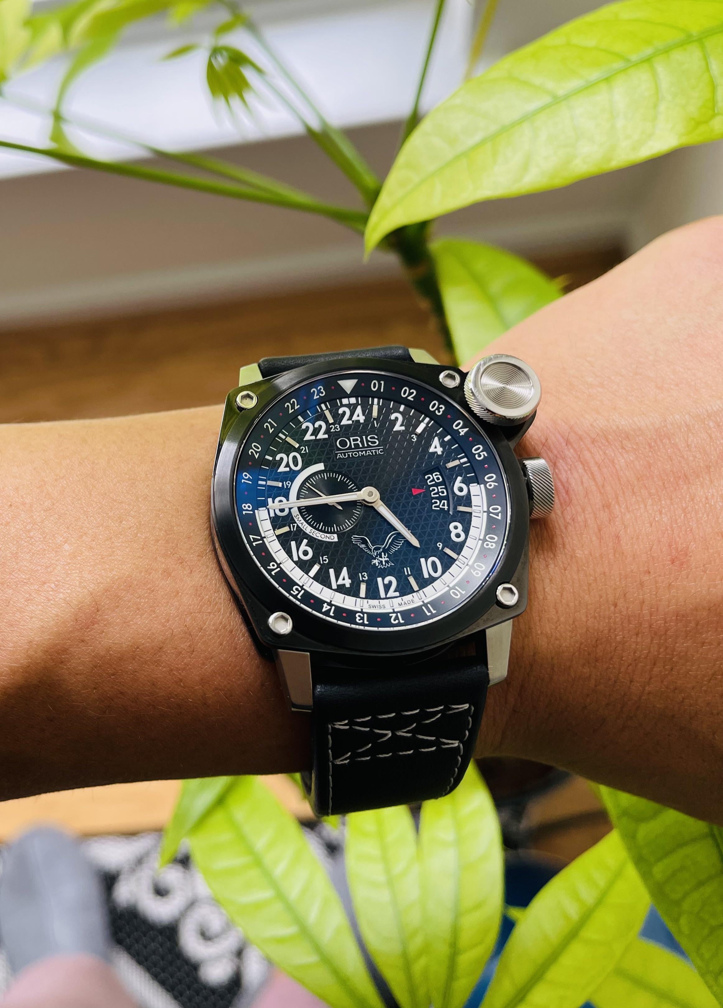 Oris blue outlet eagles