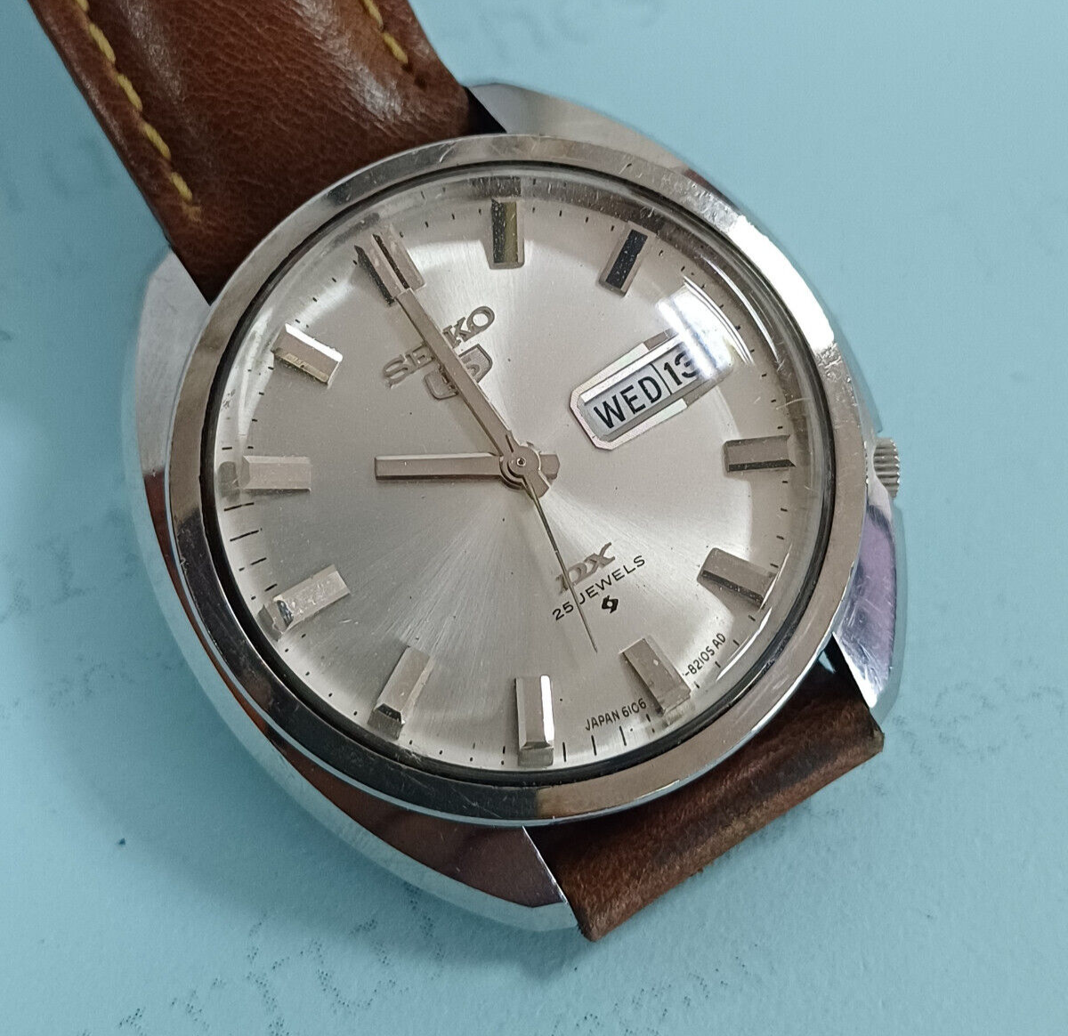 SEIKO 腕時計 セイコー5 デラックス 25石 6106-8131 自動巻き SEIKO 腕時計 セイコー5 デラックス 25石 6106-8131 自動巻き
