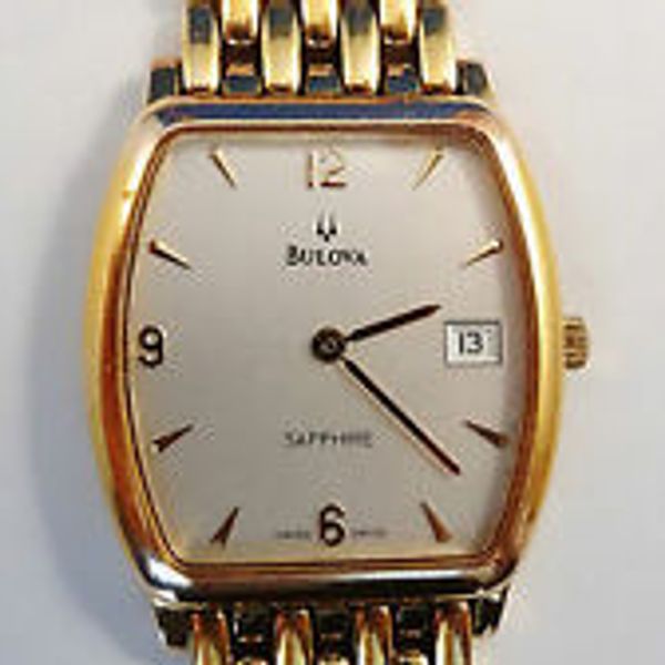 [Free shipping] Watch sapphire quartz watch bulova sapphire quartz