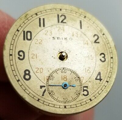 RARE WWII SEIKOSHA SEIKO JAPANESE MILITARY WRIST WATCH to RESTORE