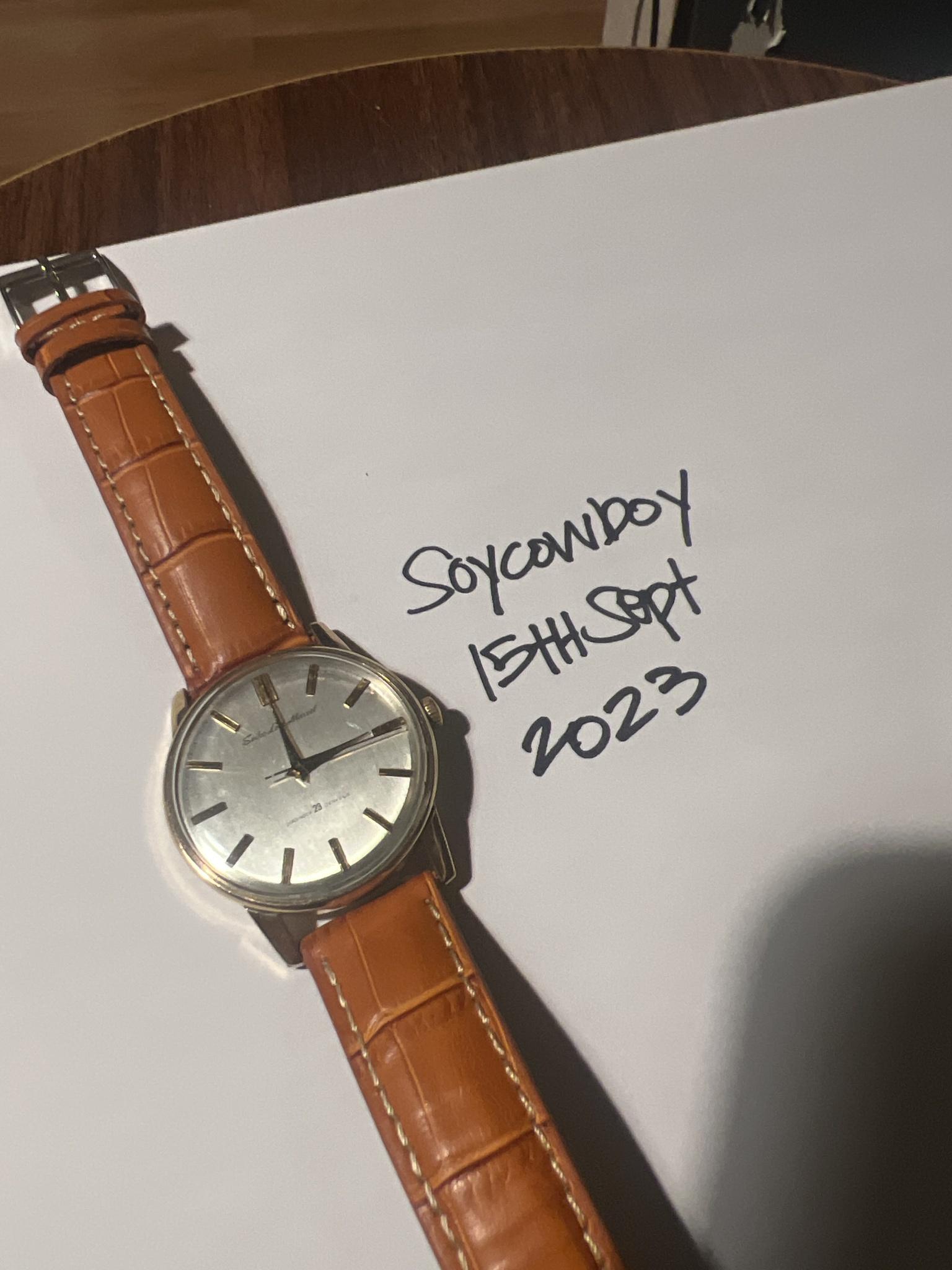 WTS Seiko Lord Marvel ref. 5740A circa 1965 with 14k Gold Filled