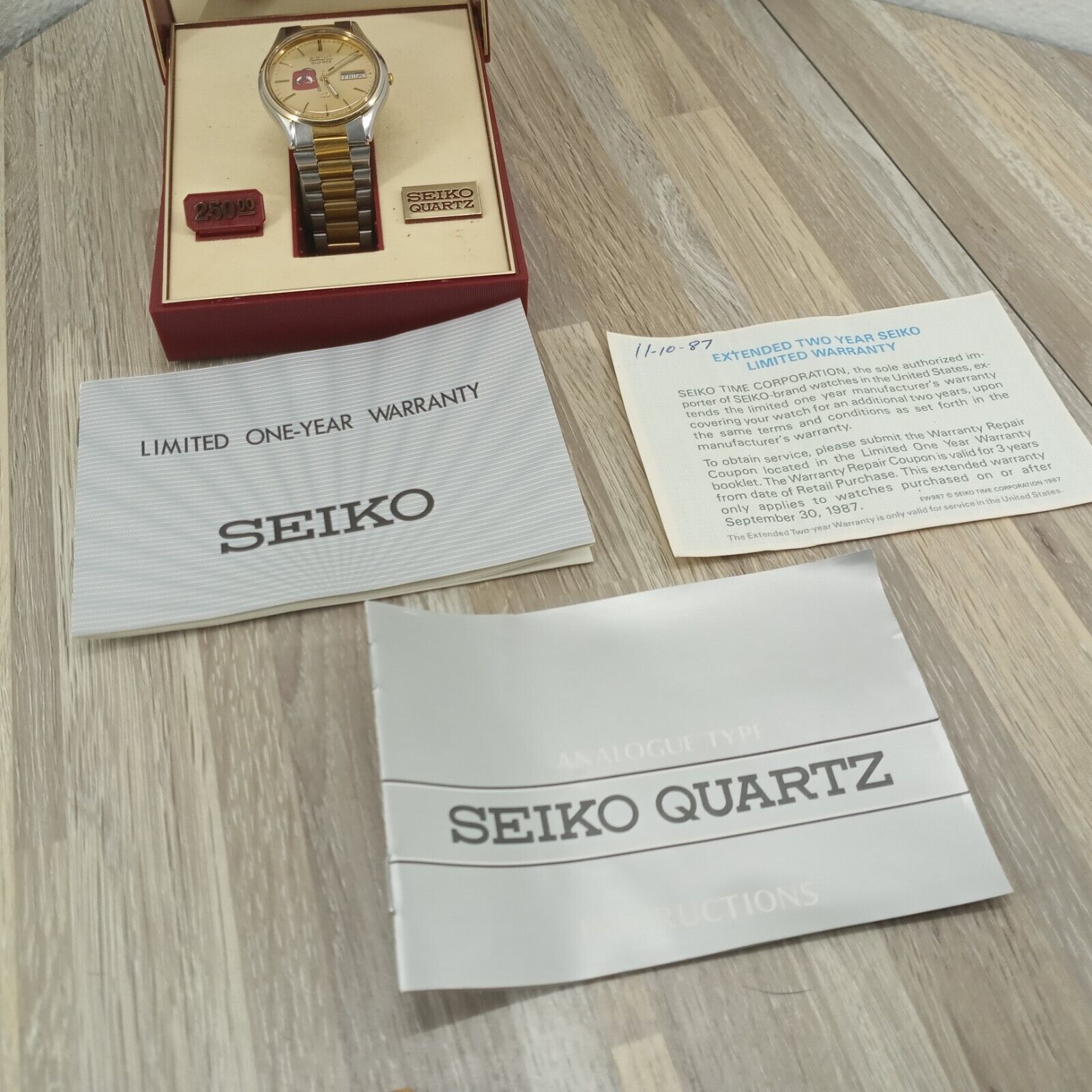 Seiko quartz discount s3 watch value