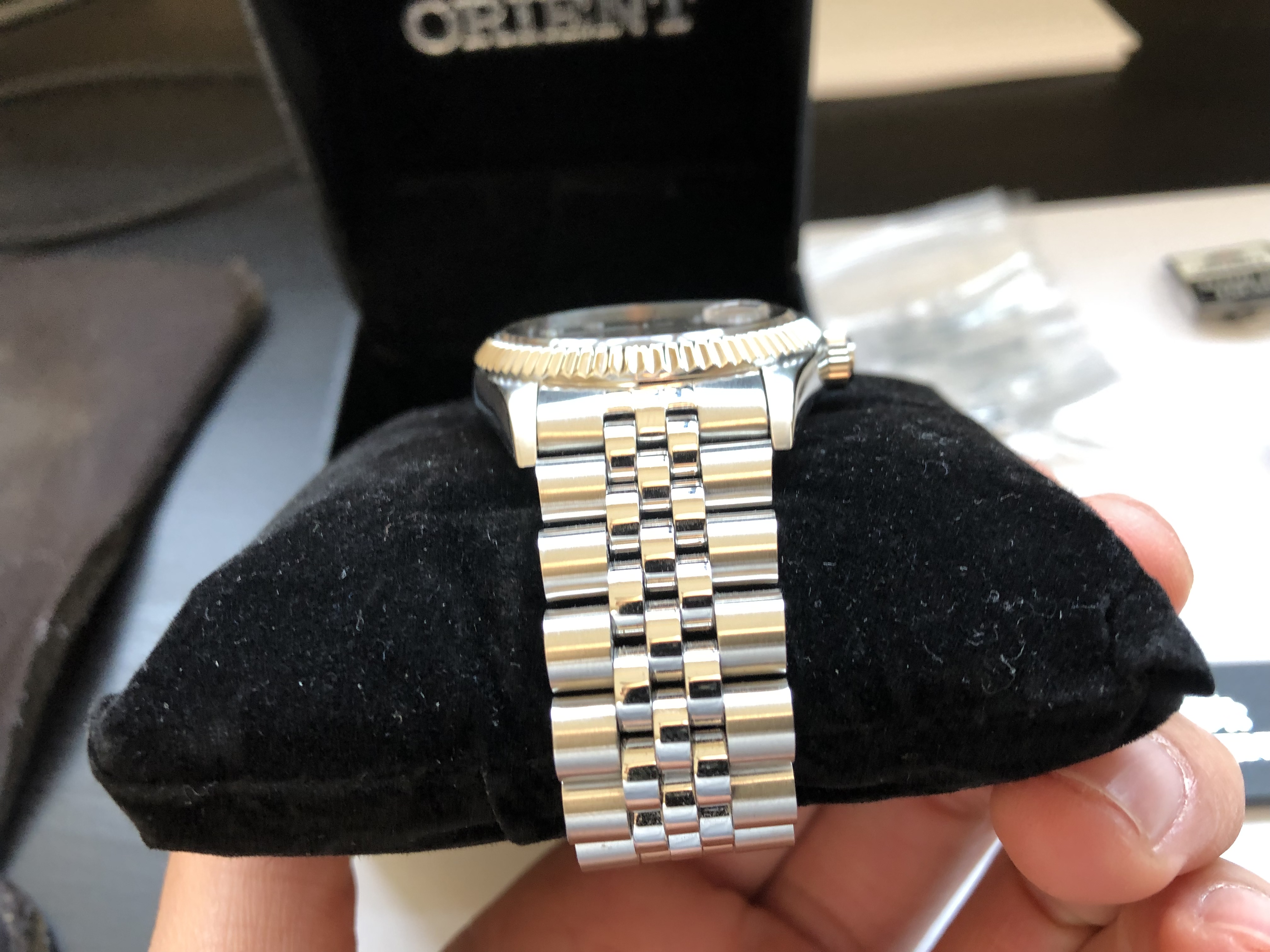 FS: Orient President, SEV0J003DY-B, Blue Dial, Datejust, on FS: Orient President, SEV0J003DY-B, Blue Dial, Datejust, on