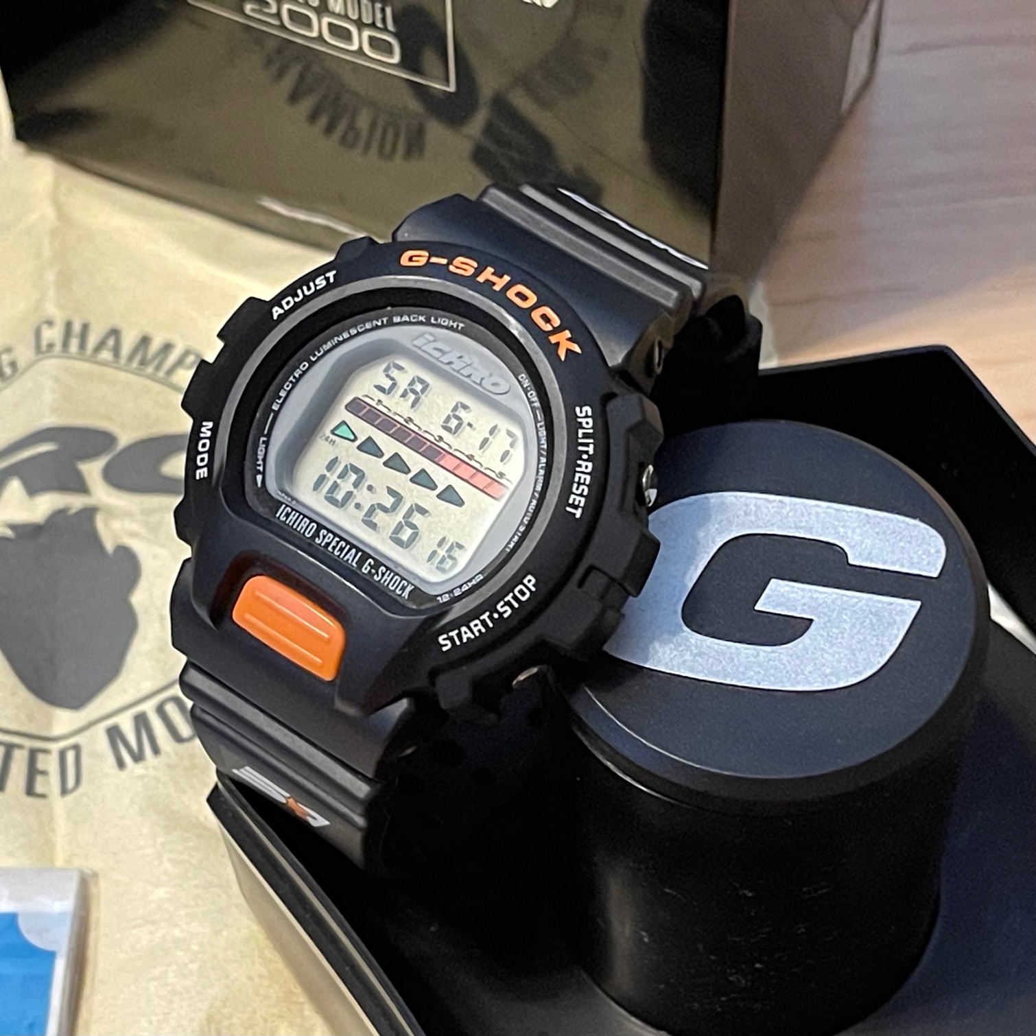 通販店G-SHOCK DW-6600 イチローモデル　2000本限定品 時計