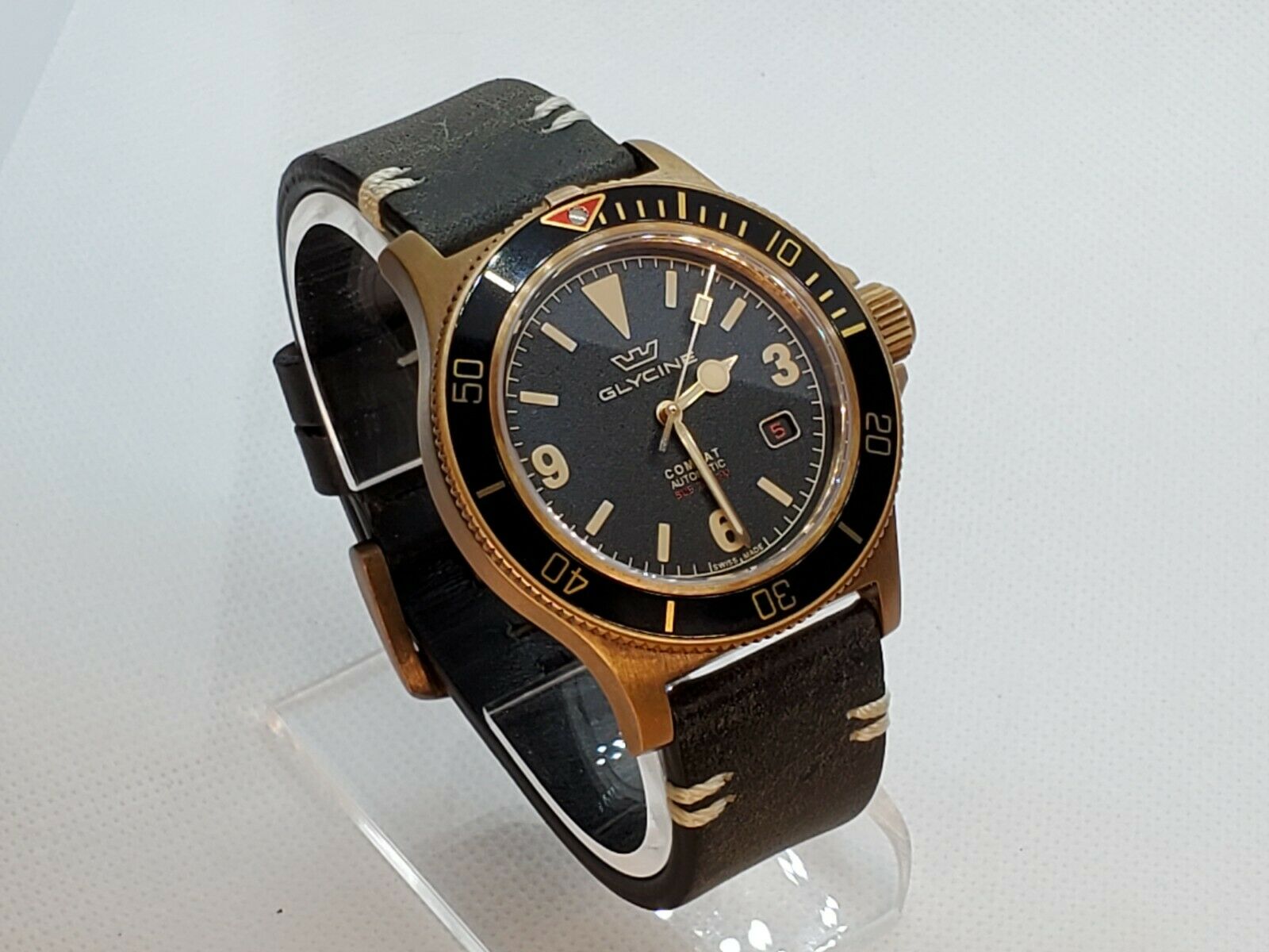 Glycine Combat 42 Vintage Bronze (GL0265) Price Guide & Market