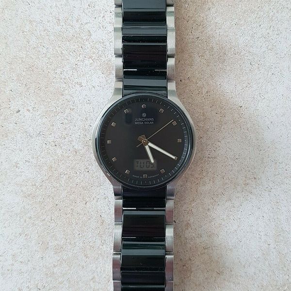 Junghans Mega Solar Ceramic, 053/1213 307 WatchCharts Marketplace
