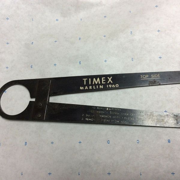 VINTAGE TIMEX MARLIN 1960 WRISTWATCH CRYSTAL REMOVAL TOOLPART WatchCharts