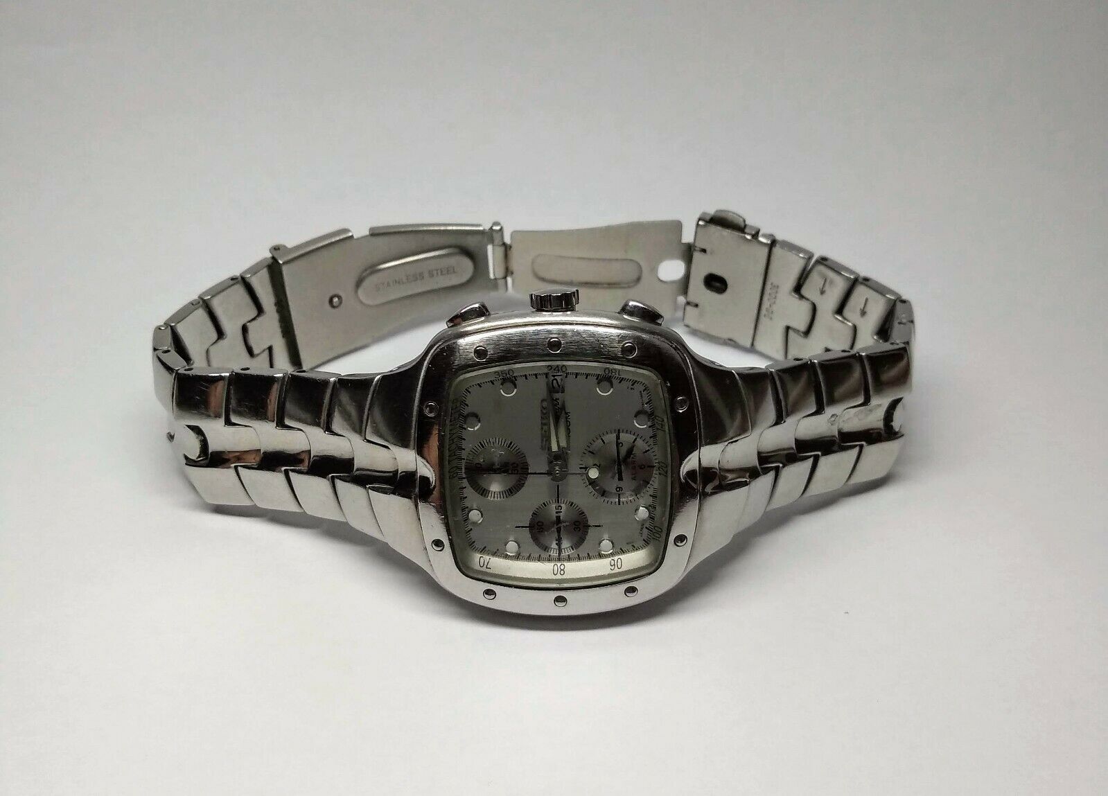 Seiko 7T62-5A00, Chronograph / Alarm. Working, Rare Model