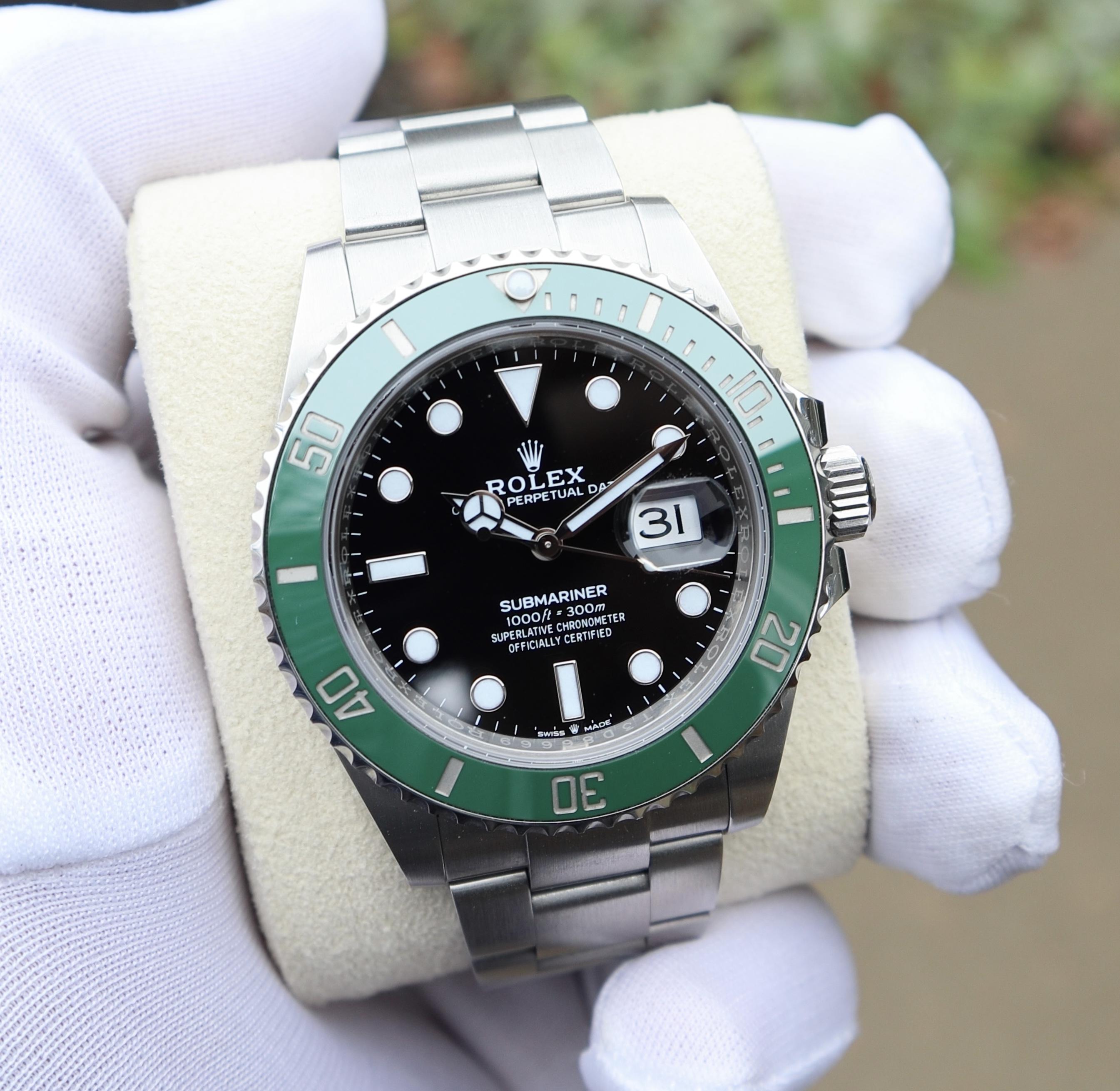 2022 Rolex Anniversary Submariner Date 126610LV Starbucks Kermit