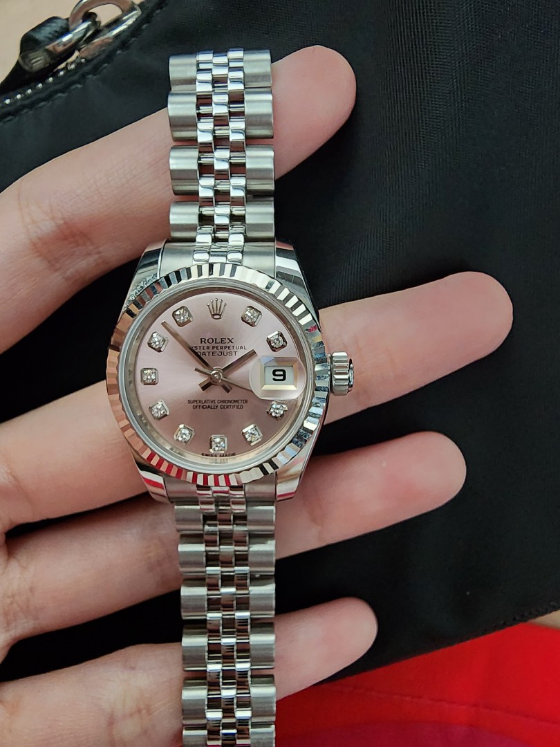 2018 Rolex Lady Datejust 26mm pink dial WatchCharts Marketplace