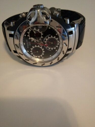 Tissot T Race 2005 Moto GP Edition T90439681 Black Rubber Strap