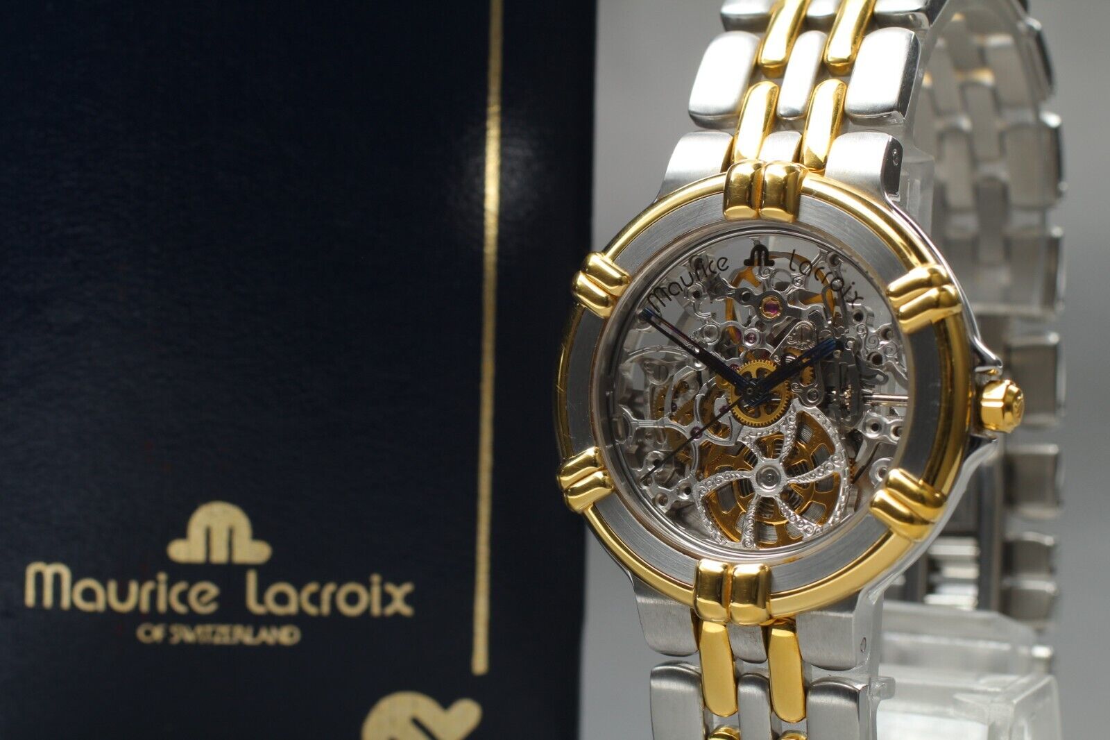 Rare [Exc+5] Maurice Lacroix Calypso Skeleton 14419 No.099 Automatic Men's  Watch | WatchCharts Marketplace