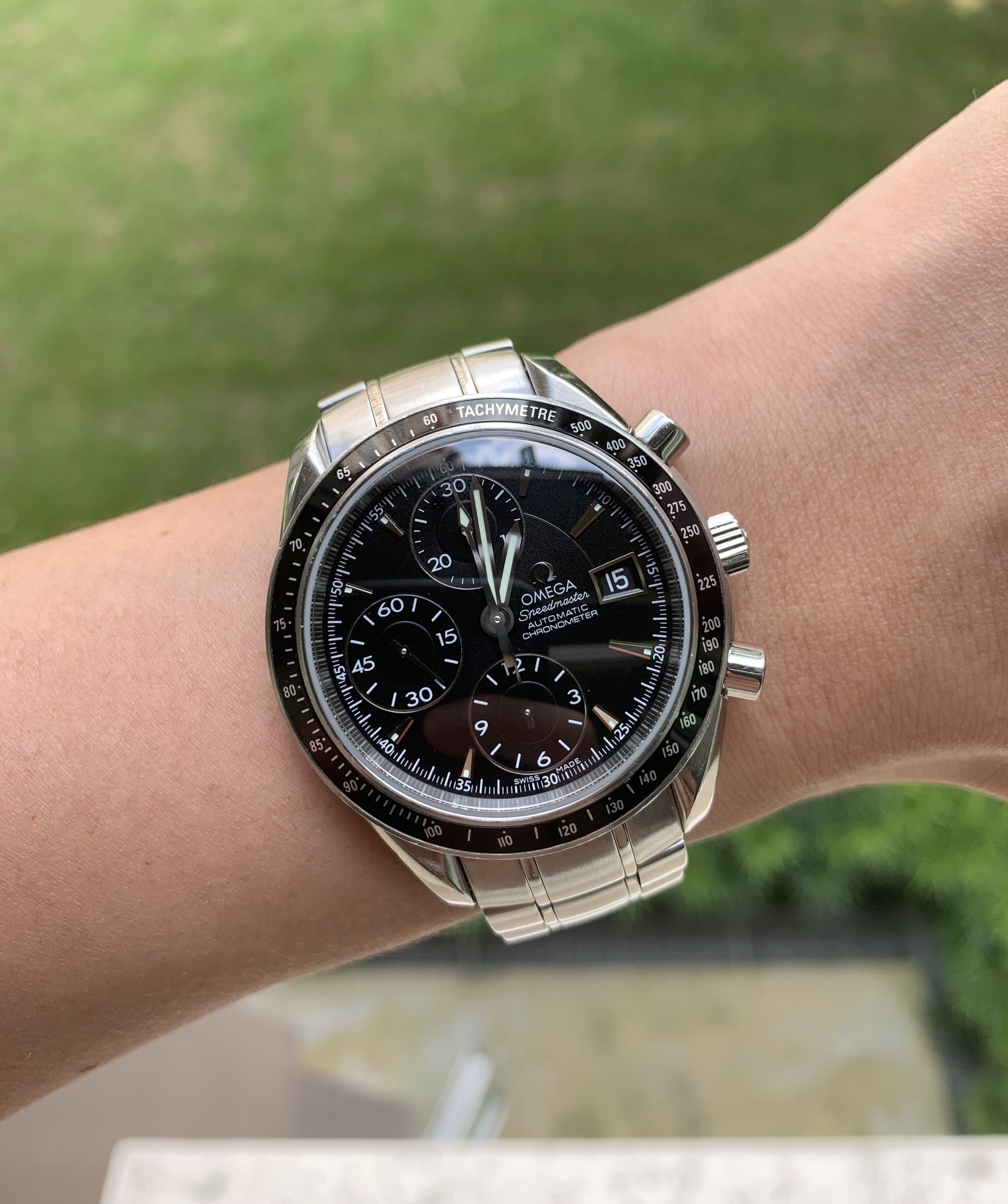 SOLD Omega Speedmaster Chronometer Automatic 32105000 3210.50 WatchCharts Marketplace