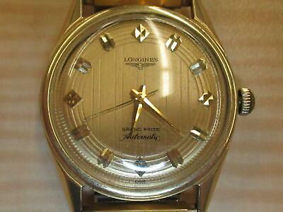 Longines 14k Yellow Gold Case Jewelry Grand Prize Automatic Wrist