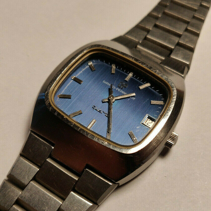 Girard Perregaux 9699PA Blue Quartz Cal. 353 707 WatchCharts