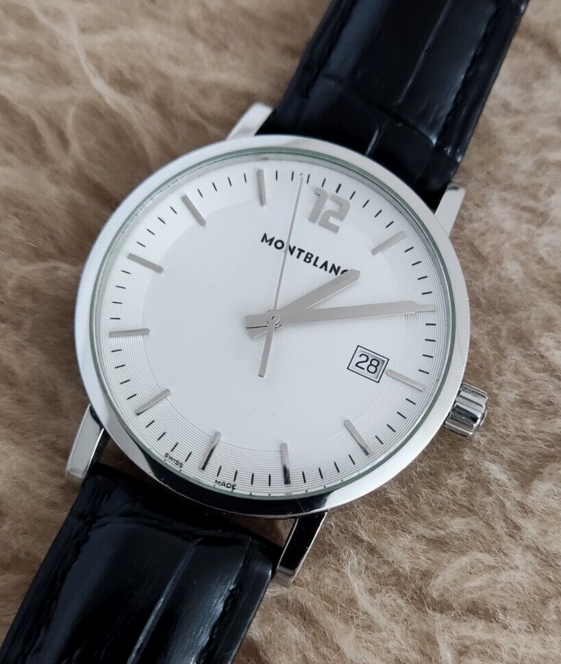 MONTBLANC SUMMIT Ref. 7093 All Stainless Steel Quartz 38mm MENS