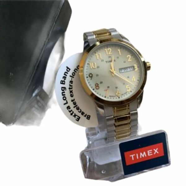 Men's Timex South Street Sport Two Tone Expansion Band Watch TW2P67400