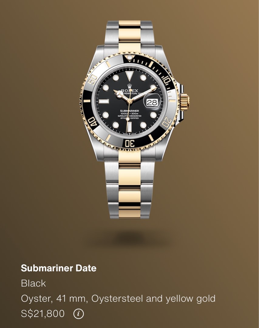 Rolex Rolex Oyster Perpetual Submariner Date 41mm 126613LN