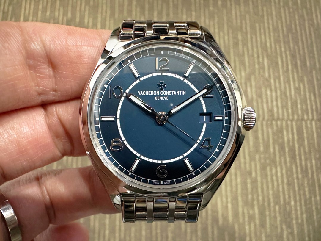 Like New Oct 21 Local Vacheron Constantin VC Fiftysix Petrol Blue