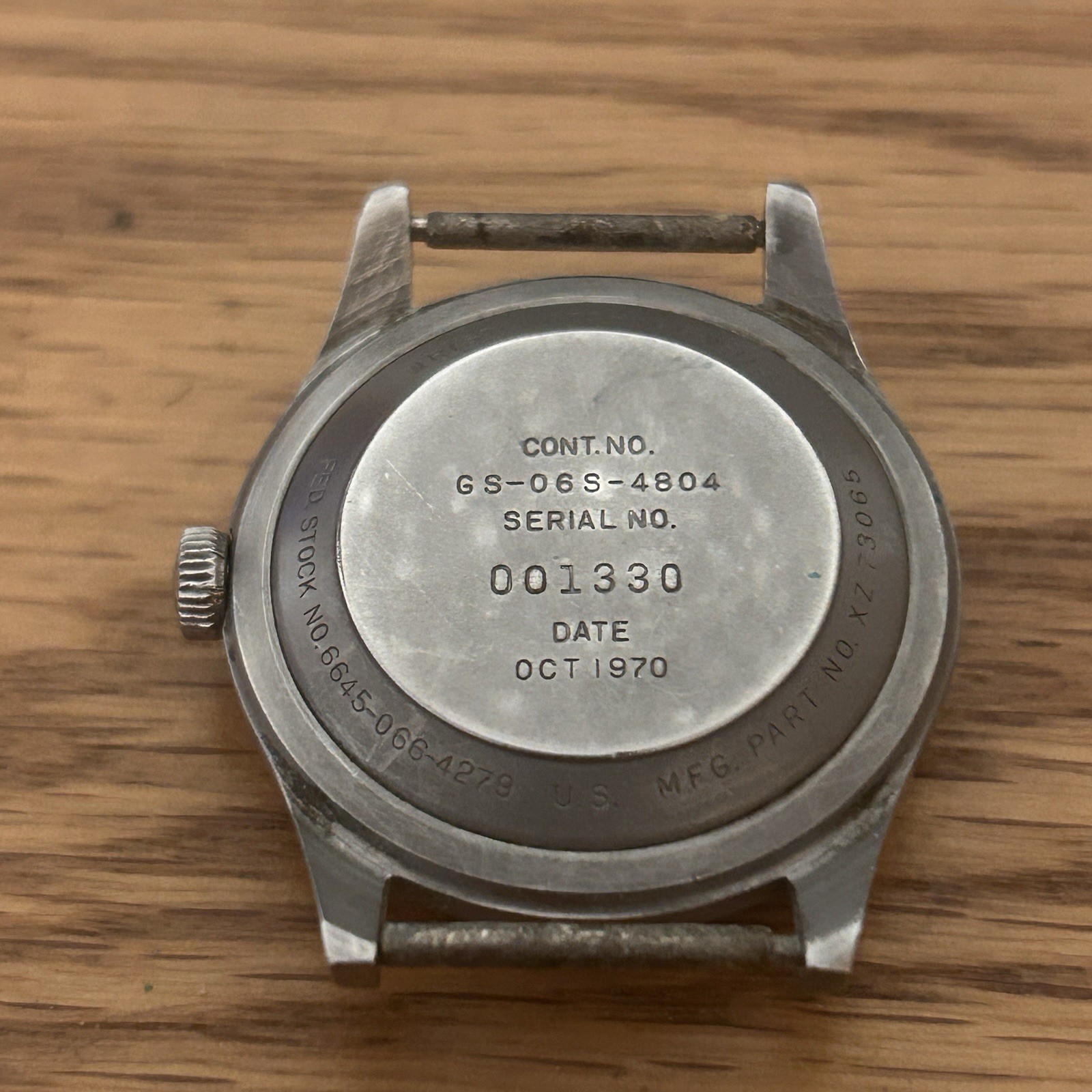1 Benrus GG-W-113 Hand Wind Military Issue Wristwatch Oct. 1970
