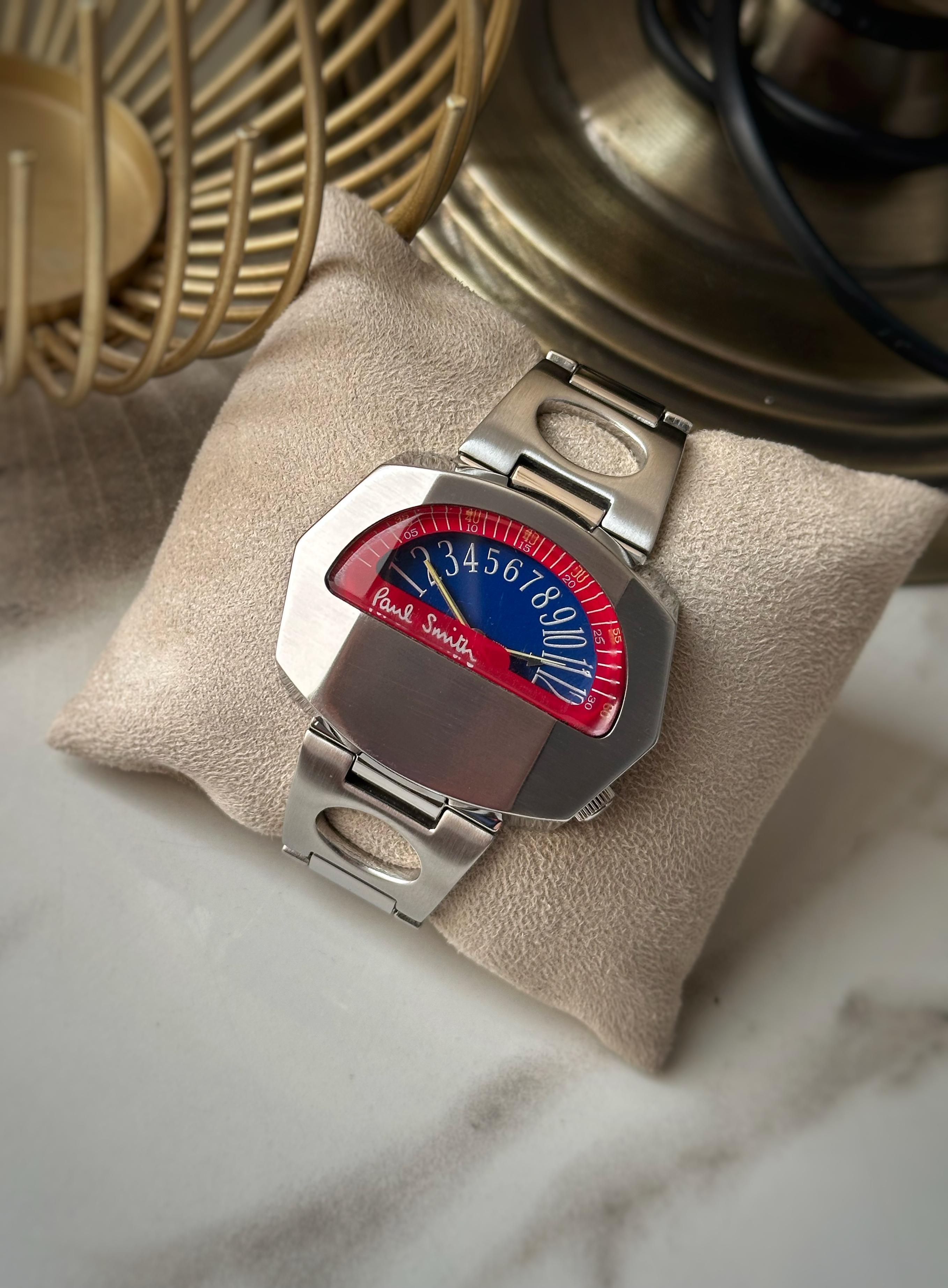 WTS] Paul Smith Speedometer 6117-h06778 Half dial fun watch only