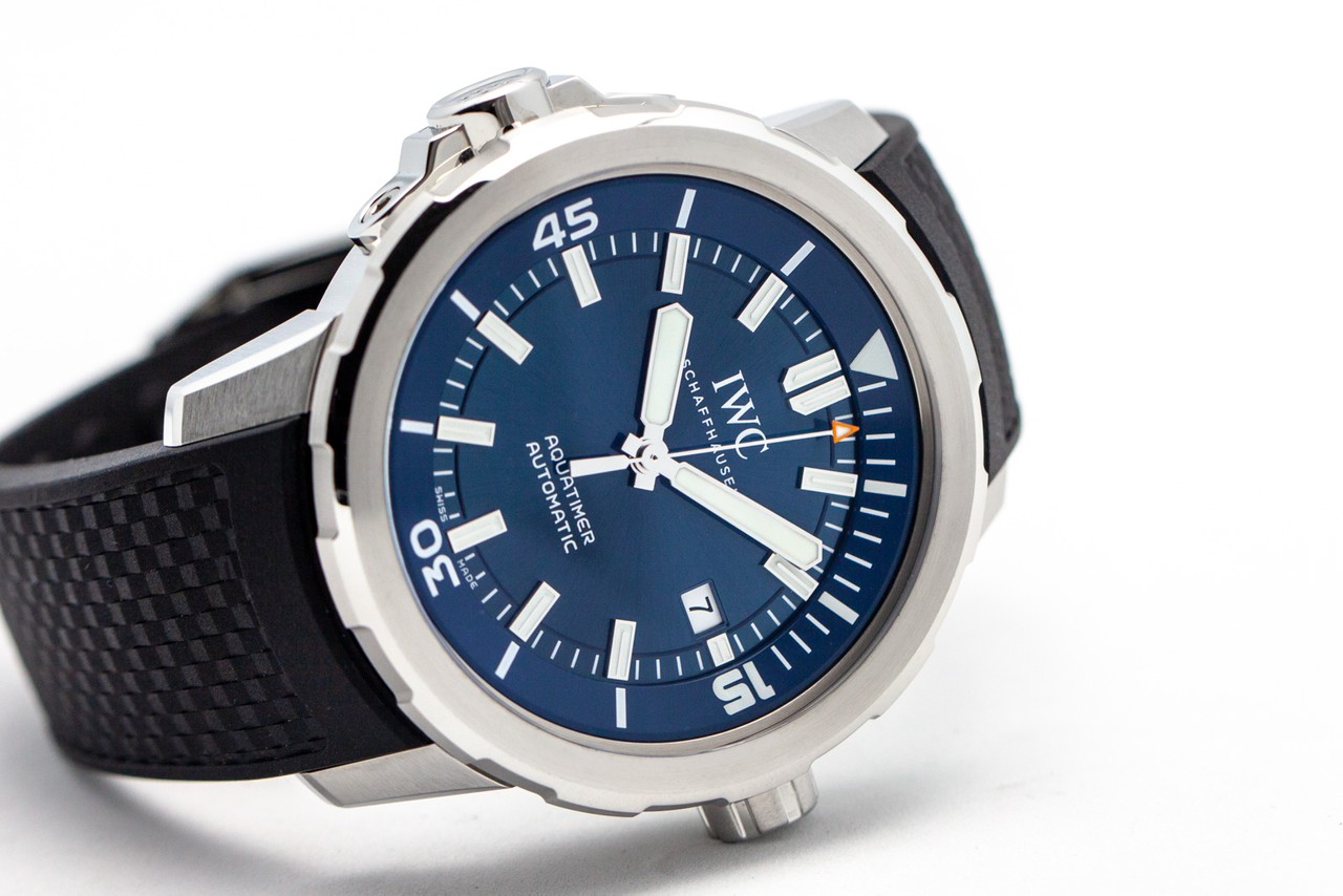 iwc aquatimer blue