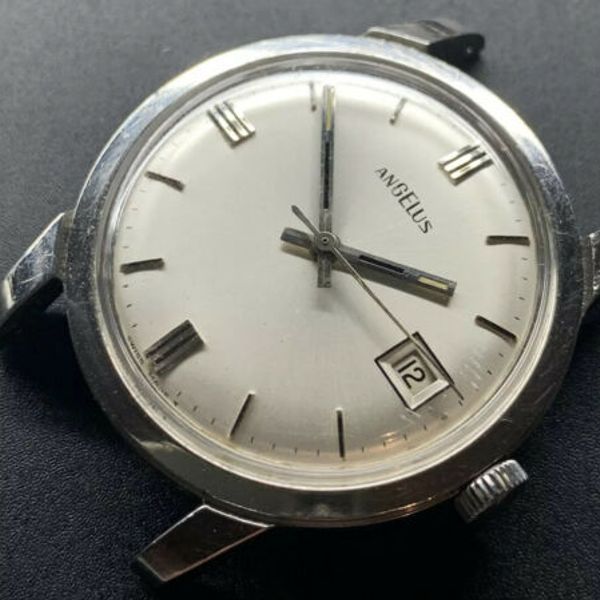 1960s Angelus Automatic Waterproof Wristwatch | WatchCharts Marketplace