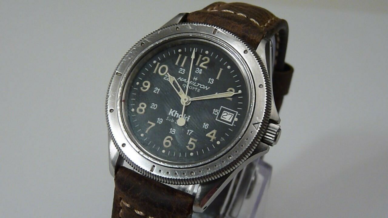 HAMILTON KHAKI QUARTZ SUB 330ft GENTS WATCH with BOX | WatchCharts