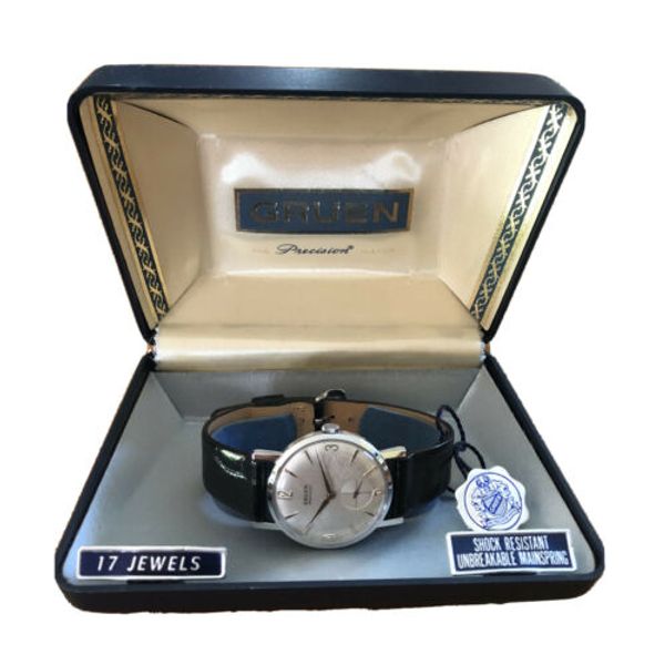 Montre Gruen Automatique Années 60 - Occasion, Marque De James Bond, Modèle Precision