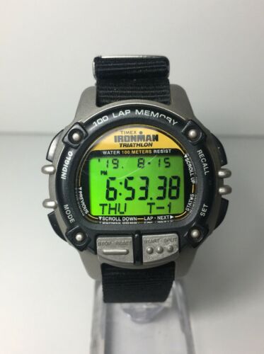 timex ironman 100 lap flix