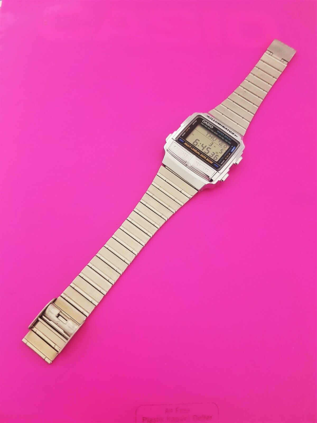 casio steel strap