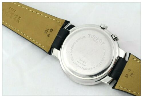 Rare Tissot TXL Tablo Round Alarm Date All Stainless Steel Mens