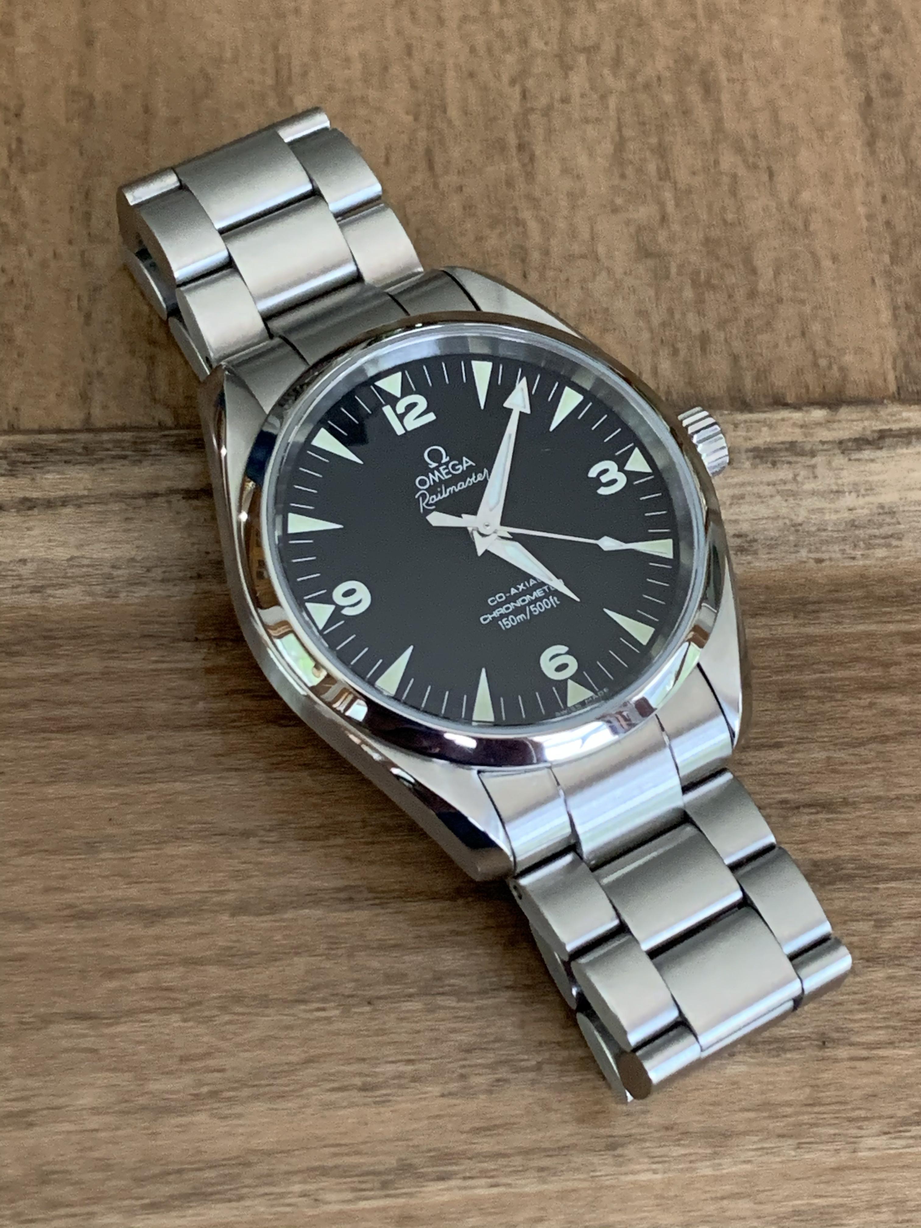 FS Omega Seamaster Railmaster 39mm 2503.52.00 WatchCharts