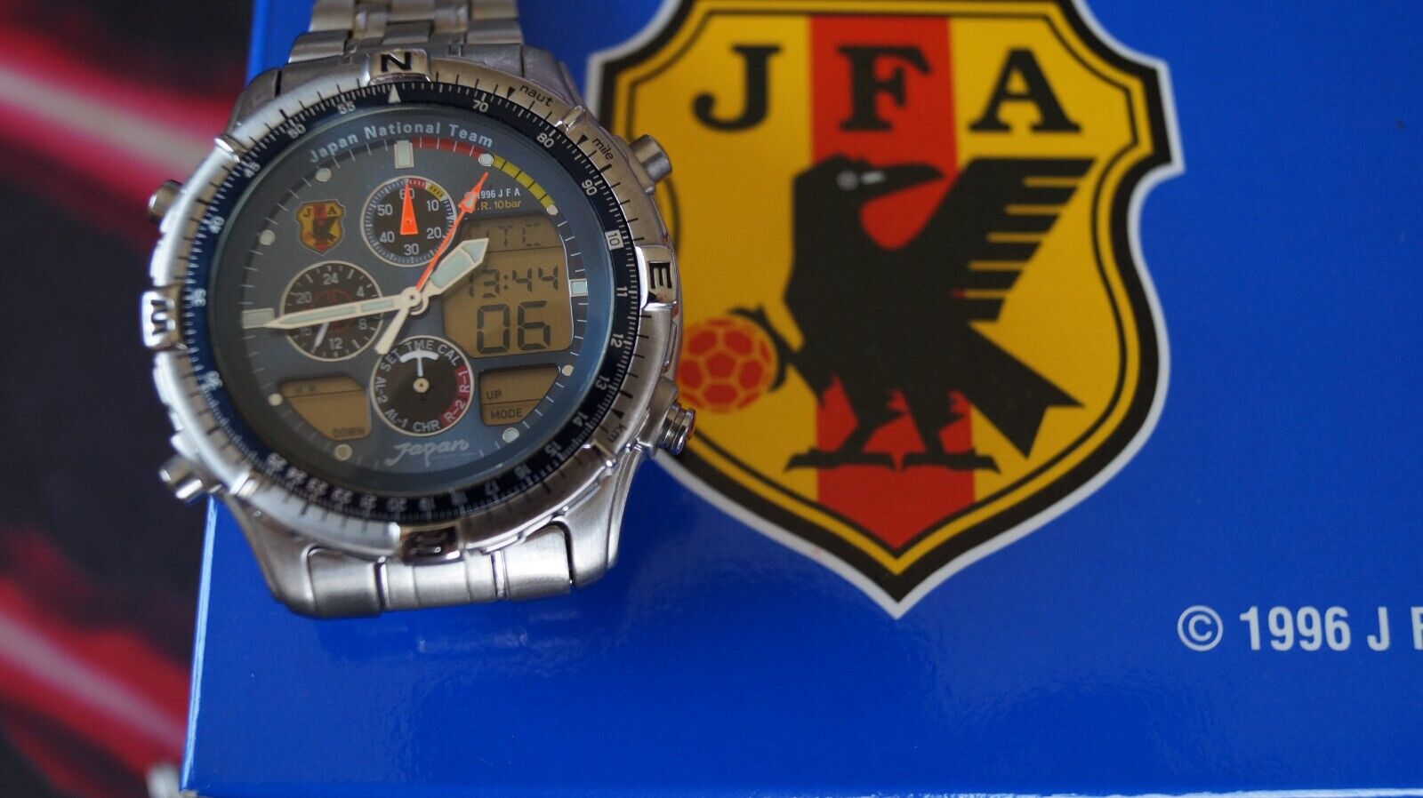 JFA1996オフィシャルグッズ 日本代表 CITIZEN/シチズン クロノ