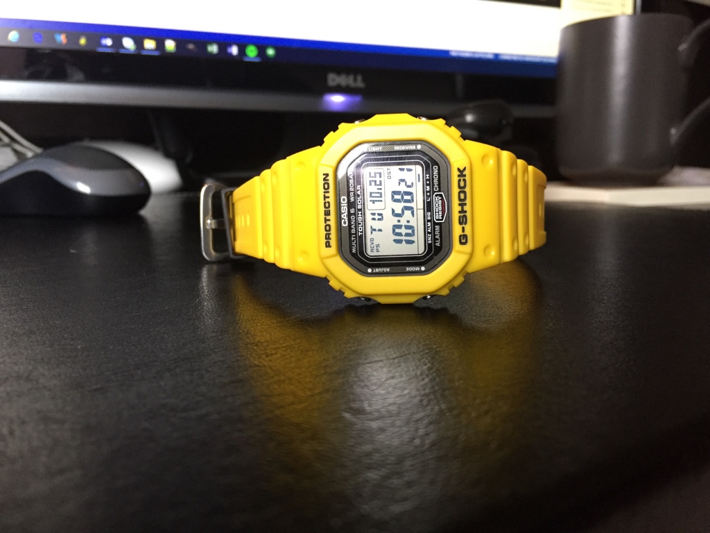 FS: Casio G-Shock GW-5000-1JF - Custom Yellow | WatchCharts