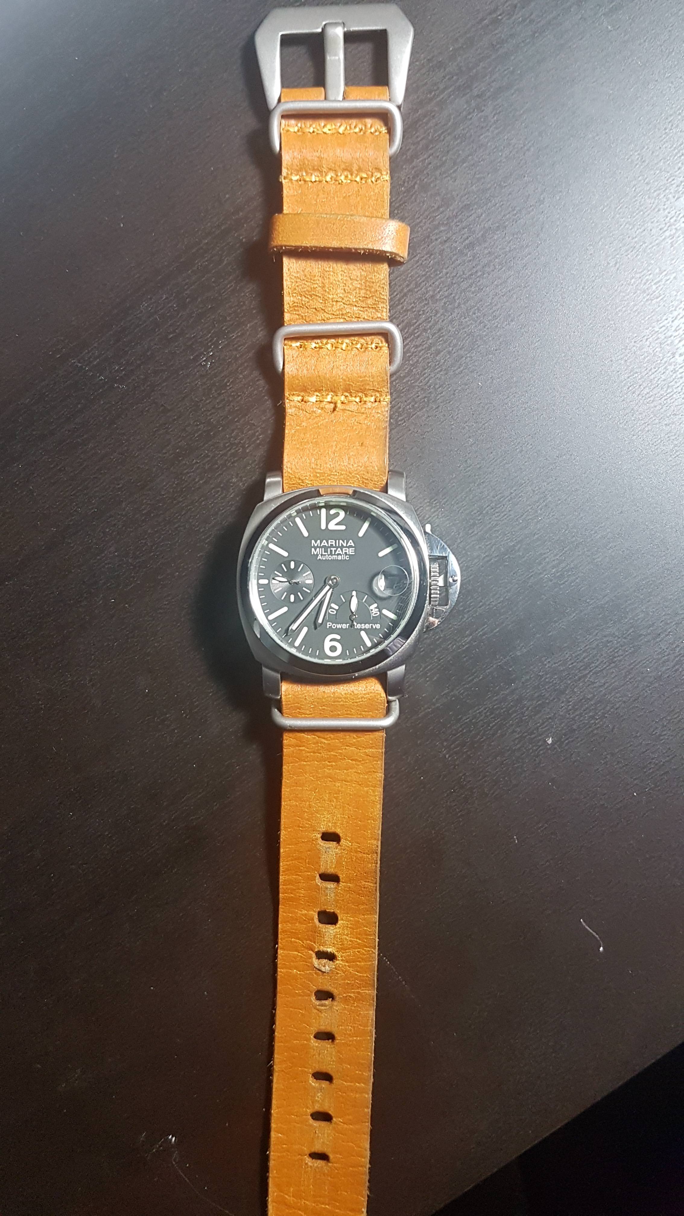 WTS Parnis Marina Militare Panerai Homage WatchCharts