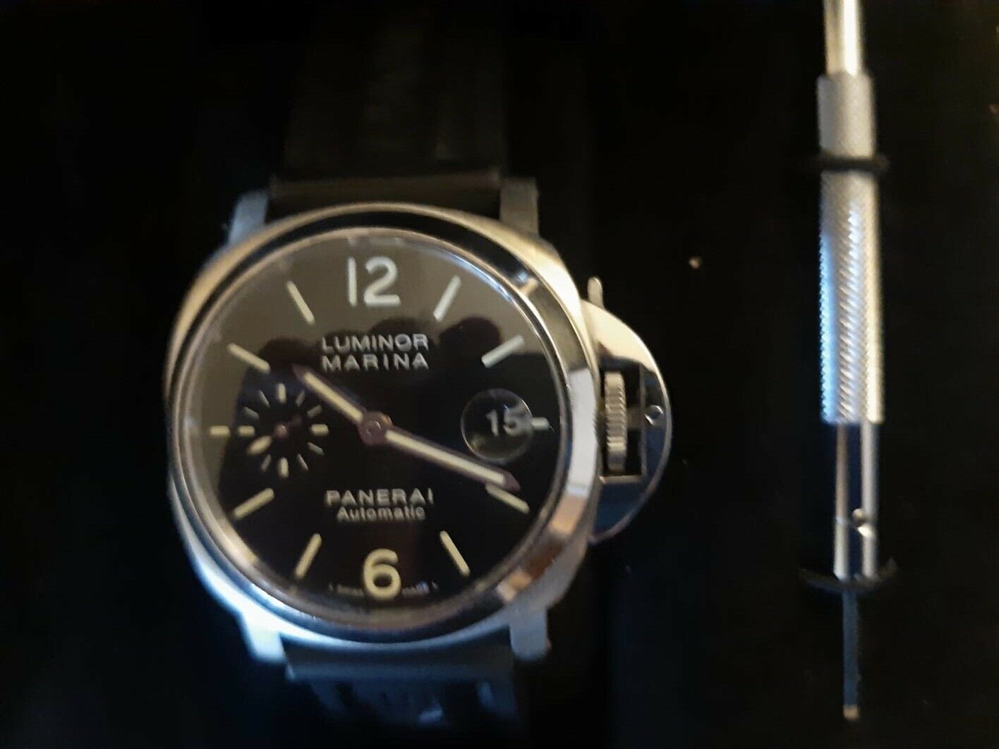 PANERAI LUMINOR MARINA AUTOMATIK BOX PAPIERE REF OP6690 FULL SET