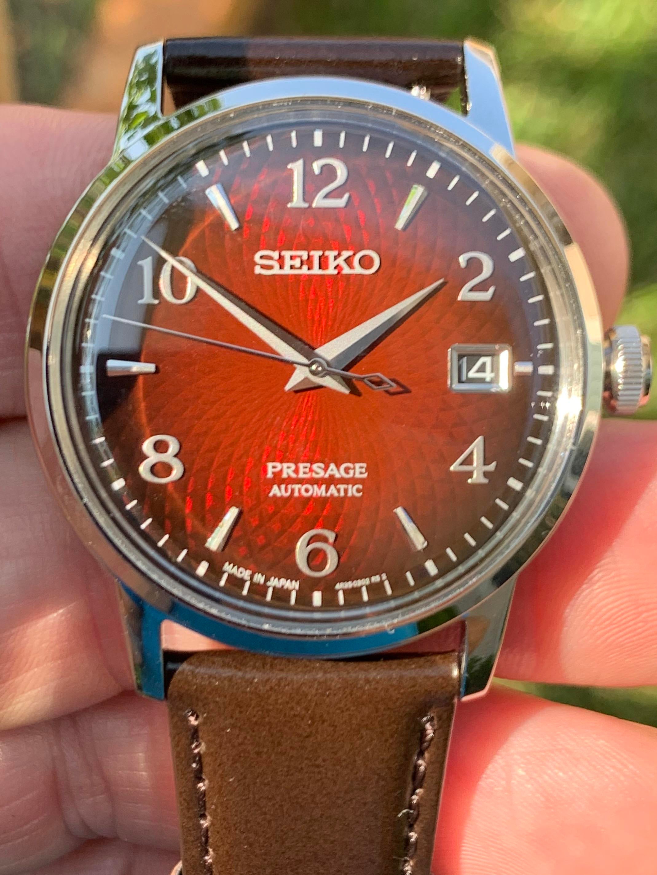 Seiko cocktail time online negroni