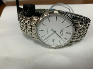 FREE SHIPPING Watch Longines stainless steel presence original