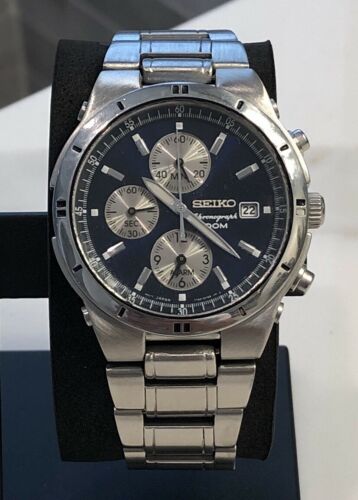 Seiko Chronograph Alarm 7T62 0FY0 Quartz Men s Watch WatchCharts