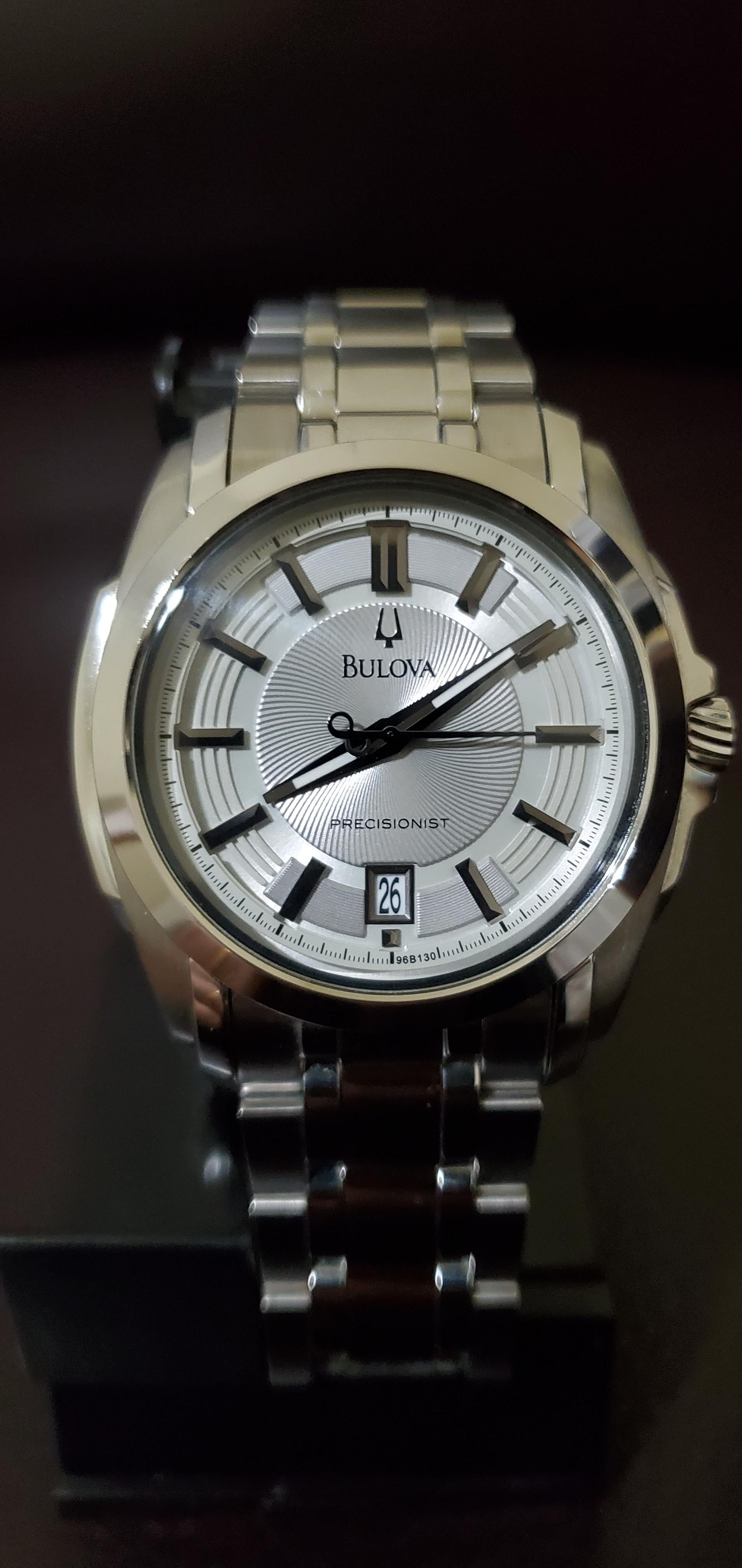 Bulova on sale precisionist 96b130