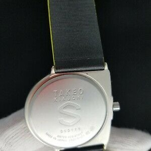 SEIKO RARE NON DIGITAL WATCH V501-5H20 TAKEO KIKUCHI ART