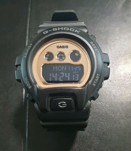 g shock metallic rose gold